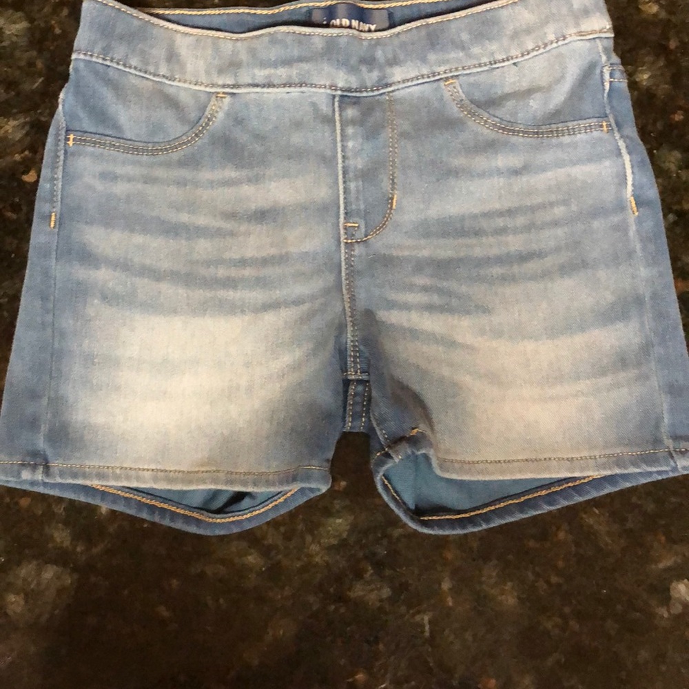 Adjustable stretch denim old navy shorts